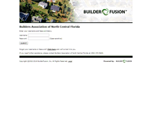 Tablet Screenshot of builderfusion.bancf.com